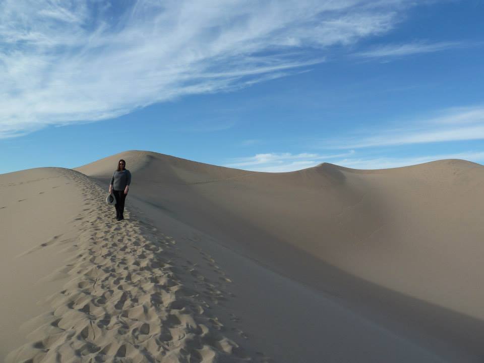 Marlena in Death Valley